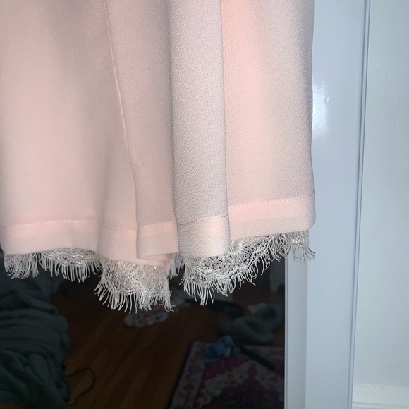 m i s s l o v e pale pink lace romper - Picture 4 of 4